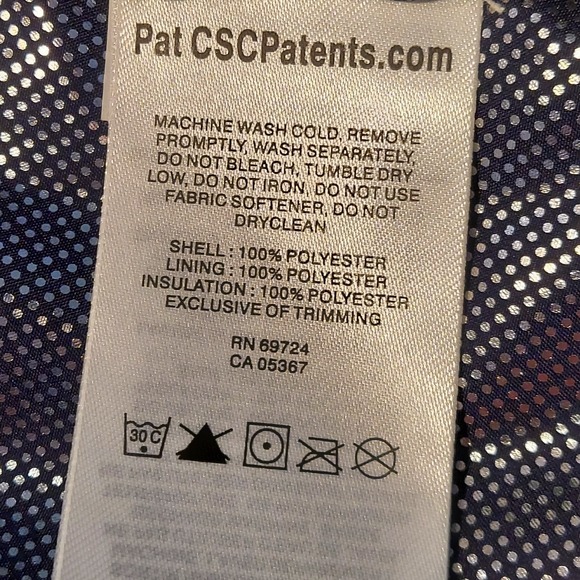 Columbia Omni Heat Vest Womens Medium Purple Insulated Quilted Full Zip Puffer - Picture 8 of 8